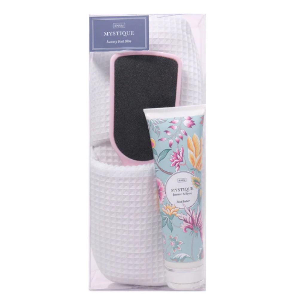 Mystique Luxury Foot Bliss - 150g Foot Butter, Slippers & Foot File (22cm)