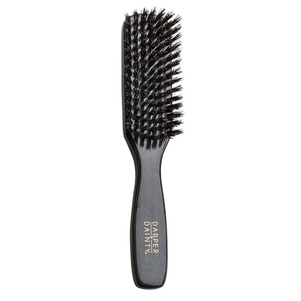 Dapper & Dainty Glossy Lux 7 Row Wooden Boar Brush
