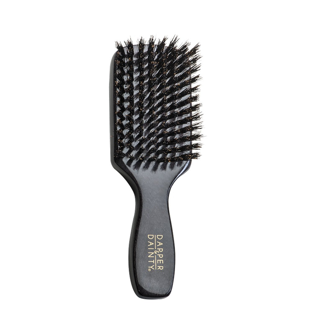 Dapper & Dainty Glossy Lux Wooden Club Boar Brush