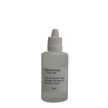 Hand sanitiser 70% Alc - 50ml