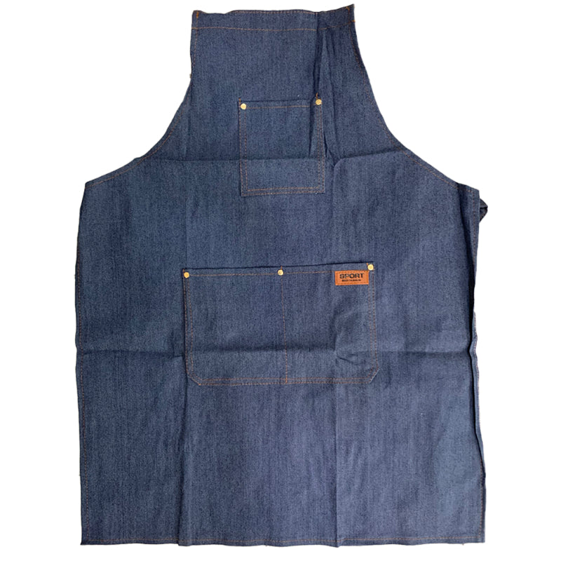 Denim Barber Apron