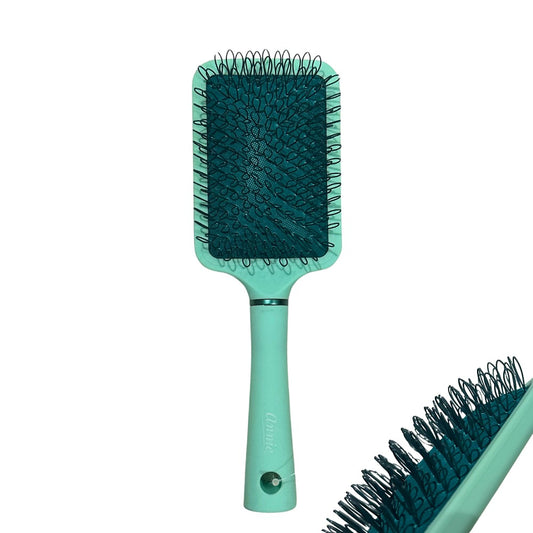 Annie Paddle Cushion Brush - Turquoise