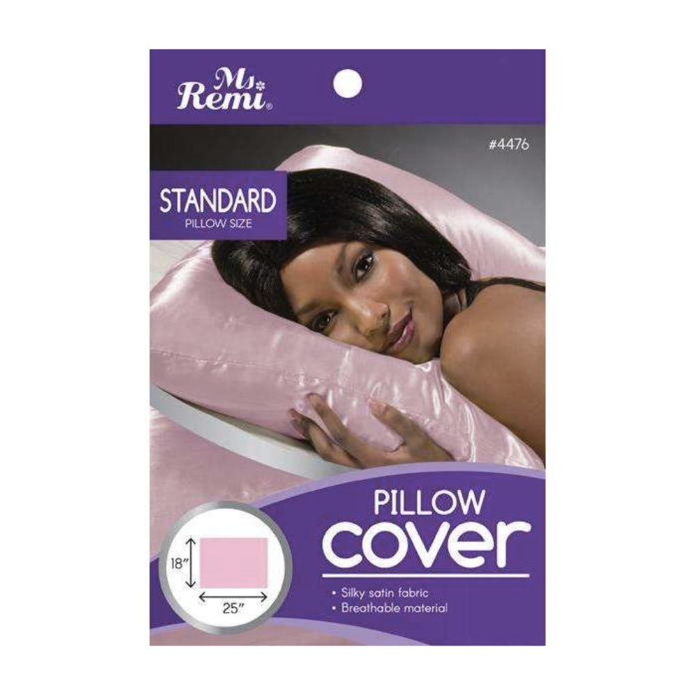 Silky Satin Pillow Case - Pink