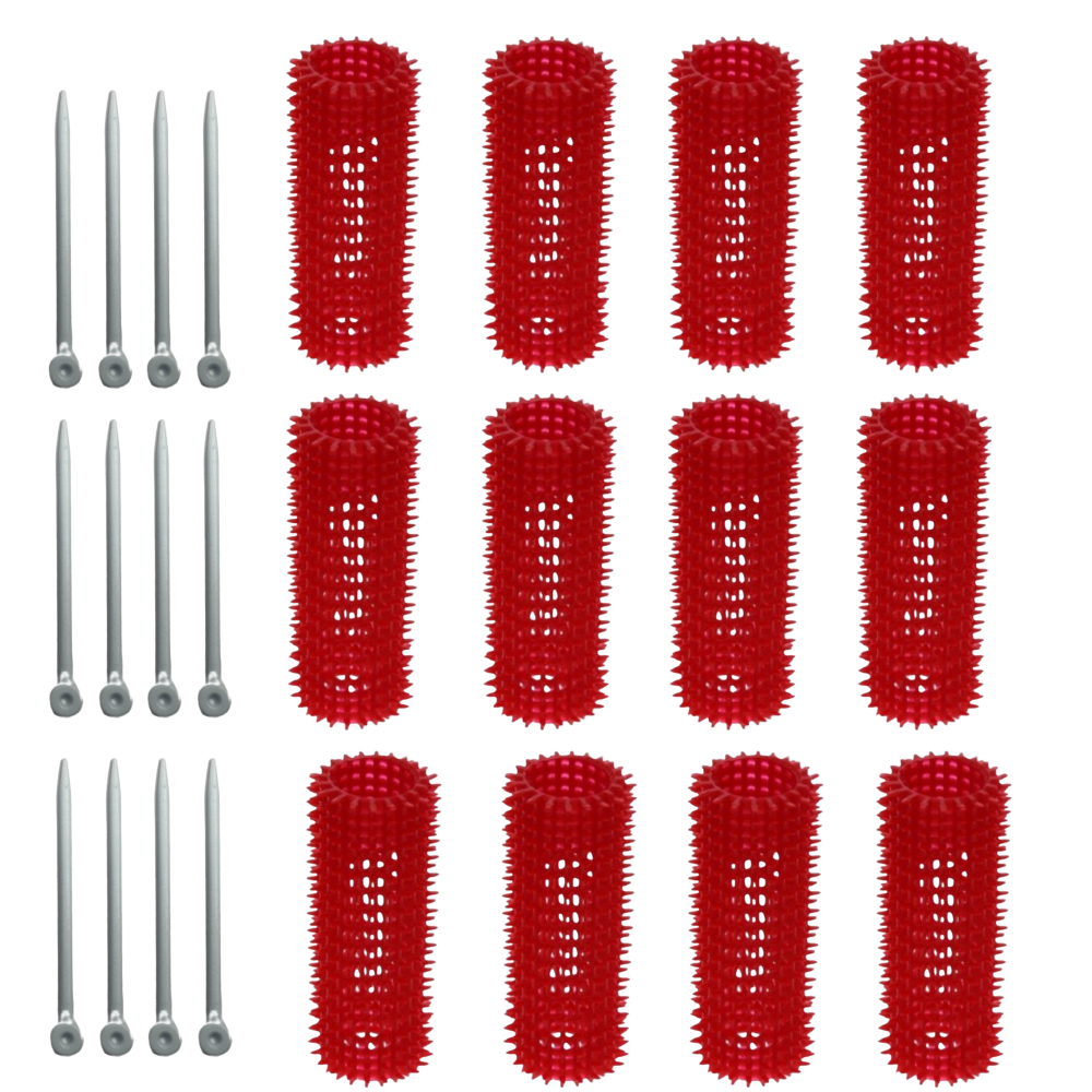 Stohr Hair Rollers 12 Pack + 12 Pins