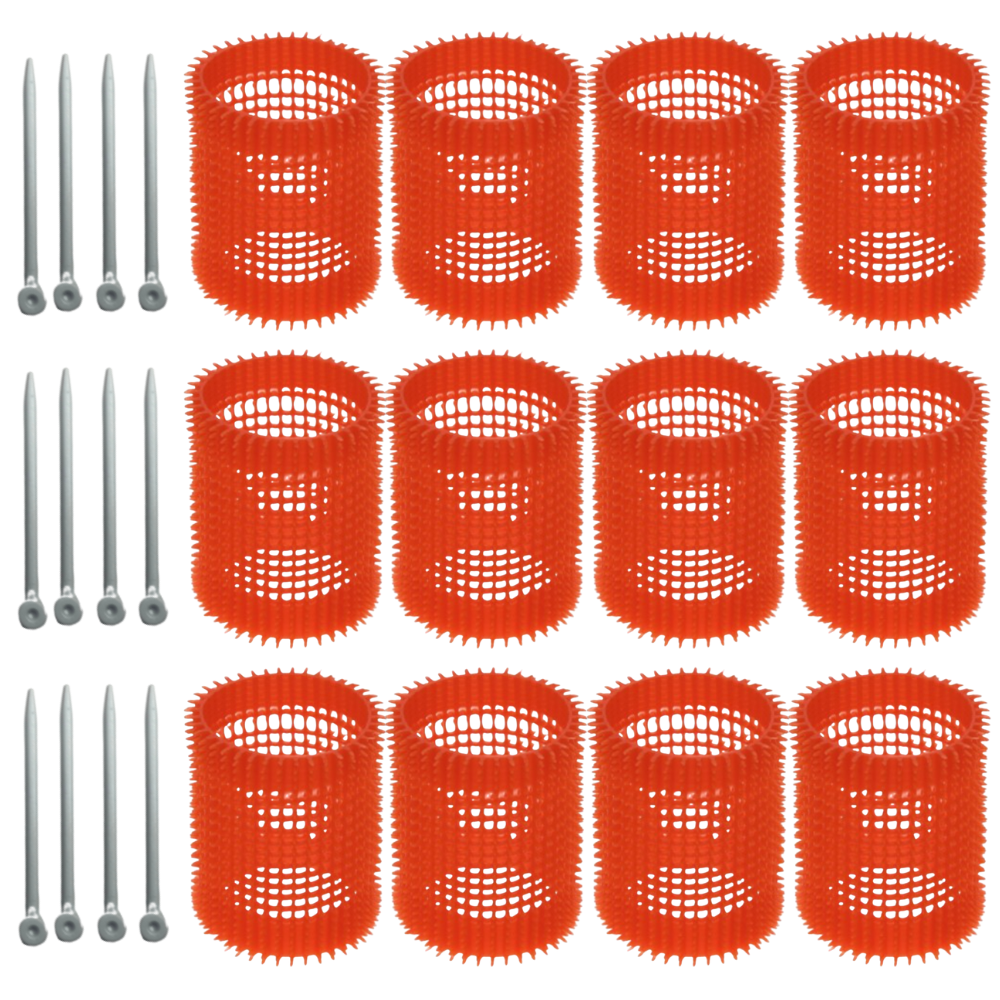 Stohr Hair Rollers 12 Pack + 12 Pins
