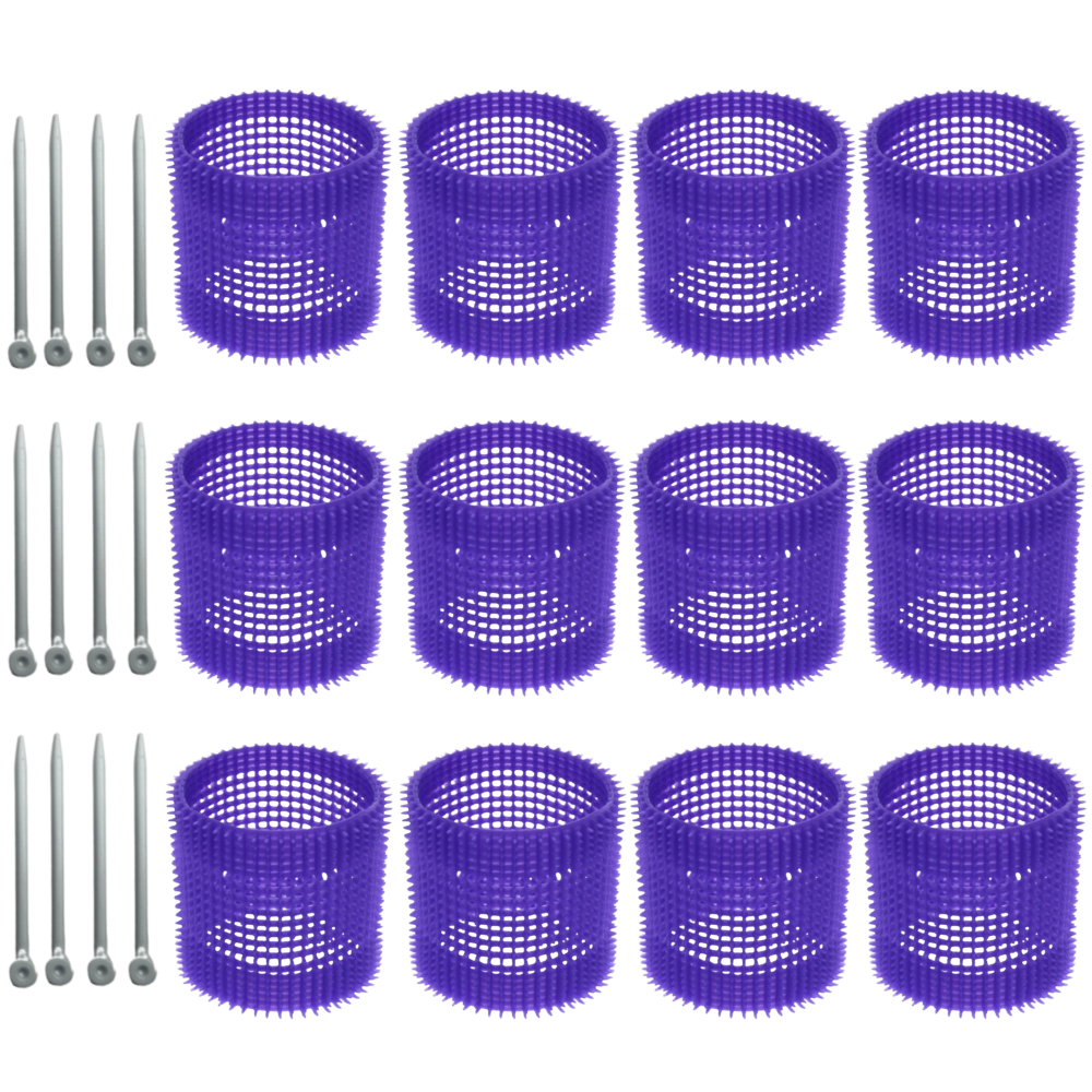 Stohr Hair Rollers 12 Pack + 12 Pins