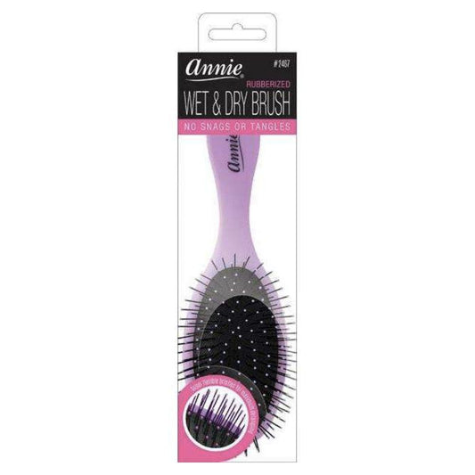 Wet & Dry Detangler Brush - Purple