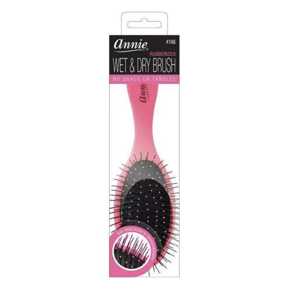 Wet & Dry Detangler Brush - Pink