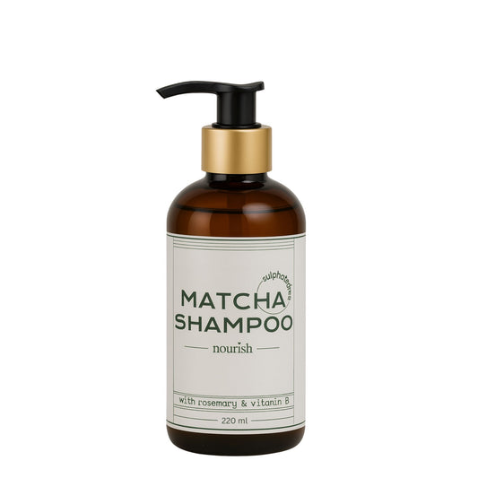 Nourish Matcha Sulphate Free Shampoo