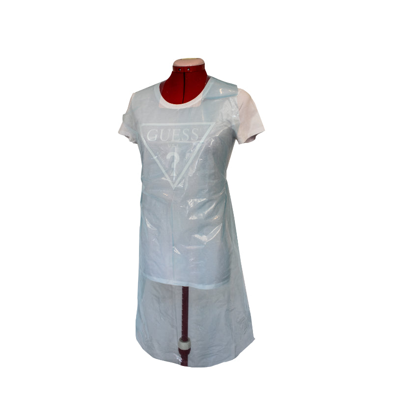 Disposable Blue Aprons