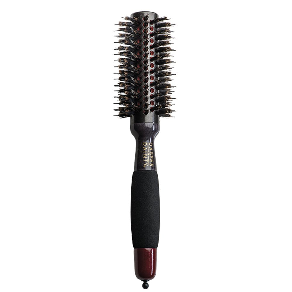 Dapper & Dainty Monster Flow Professional Ceramic Ionic Vented Wooden Thermal Brush-74mm
