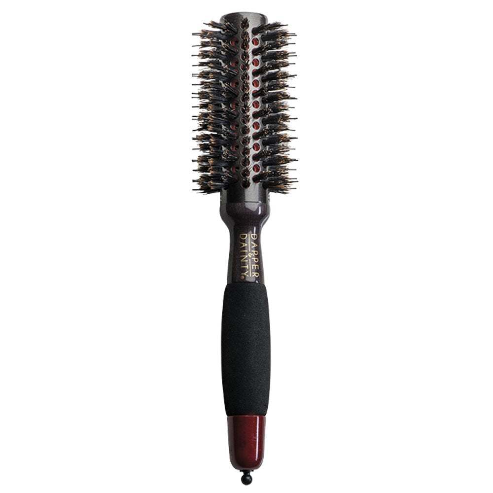 Dapper & Dainty Monster Flow Professional Ceramic Ionic Vented Wooden Thermal Brush-60mm