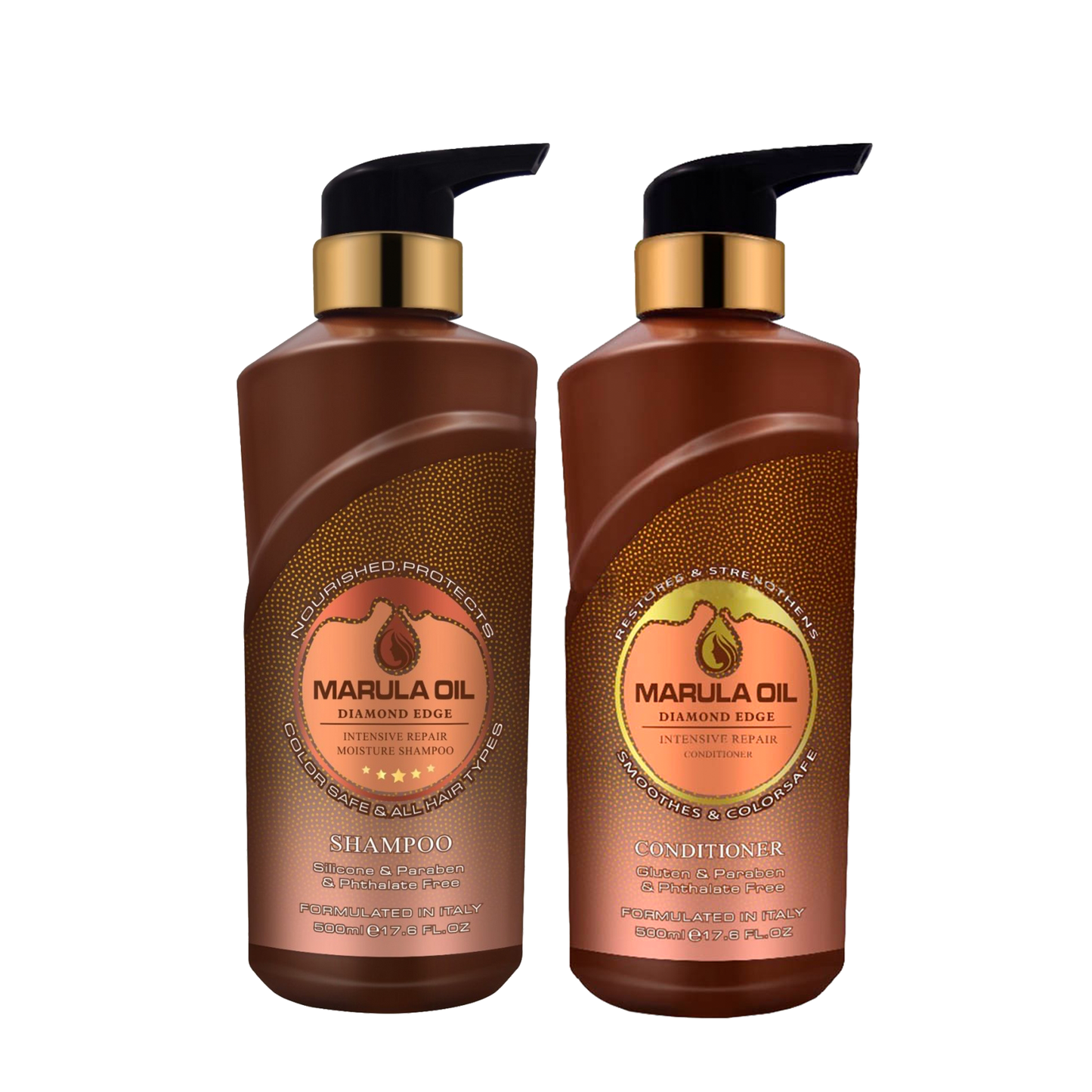 Marula Oil Shampoo and Conditioner Set