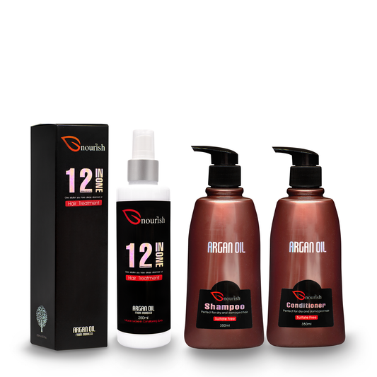 Argan Oil Range Shampoo,Conditioner and Leave in Treatment