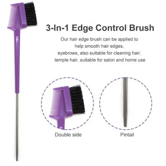 3 in 1 Edge Control Brush