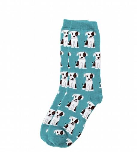 Patch Dog Socks